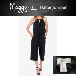 Maggy L - LBJ - Black Halter Jumper -12